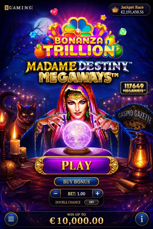 MadameDestinyMegaways — скриншот 1